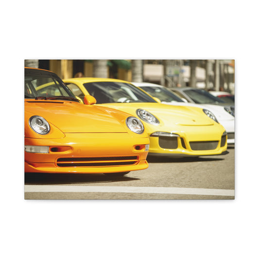 Miami PCAR Duo - Canvas Art Print