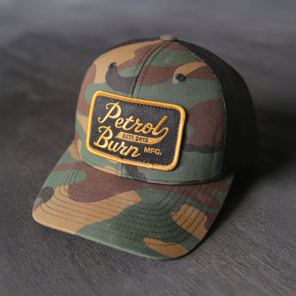 18-Year Logo Curved Bill Camo