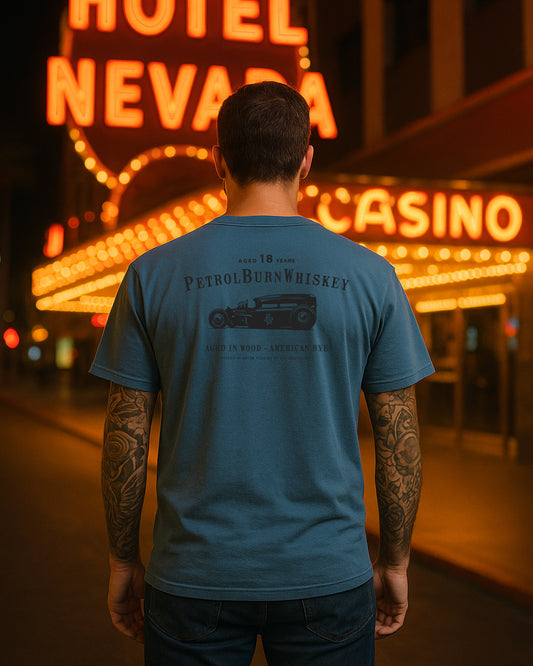 ModelA ratrod t-shirt vintage faded