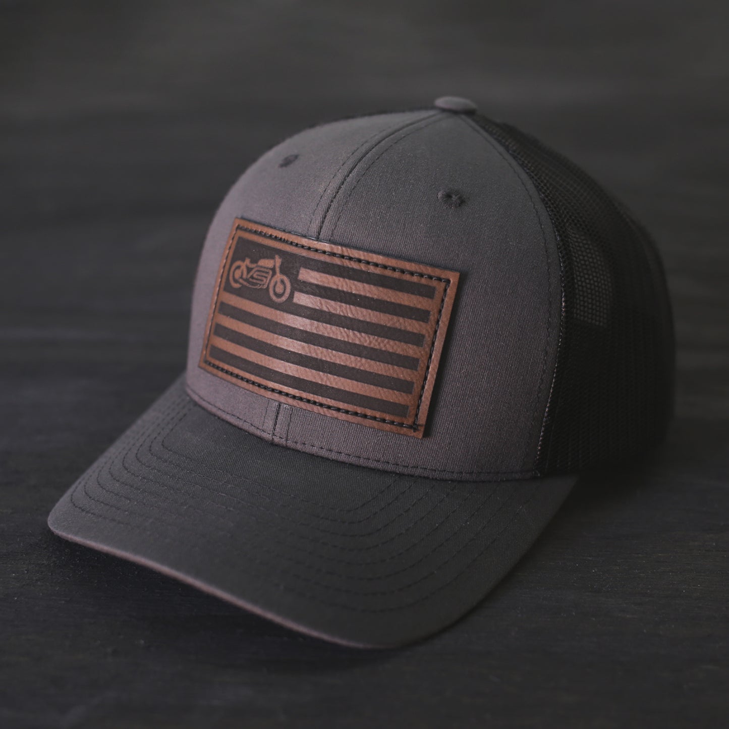 United Moto Flag Curved Bill