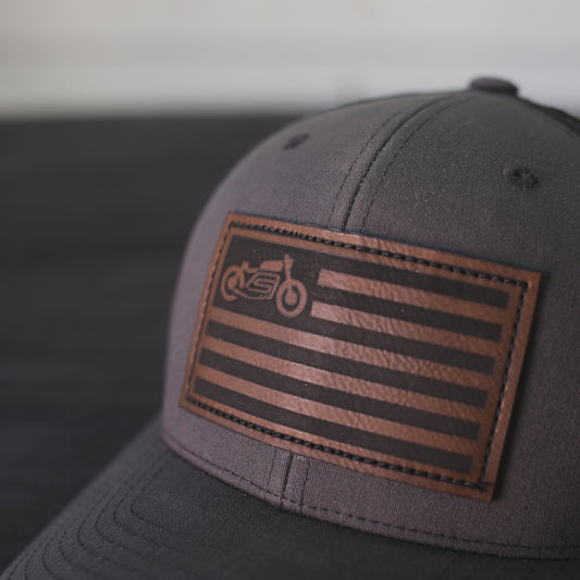 United Moto Flag Curved Bill