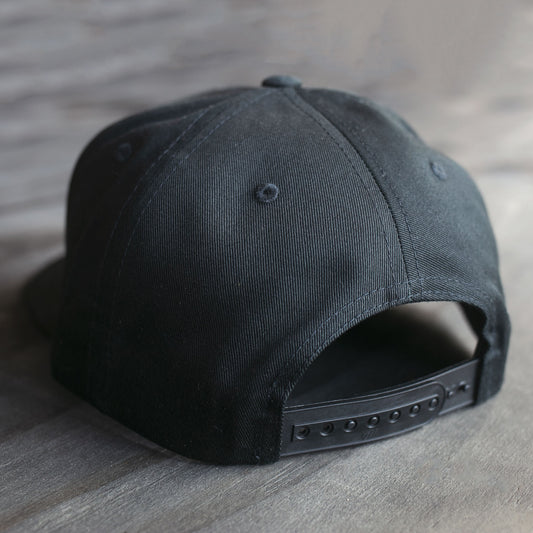 18-Year Logo Black Solid Back