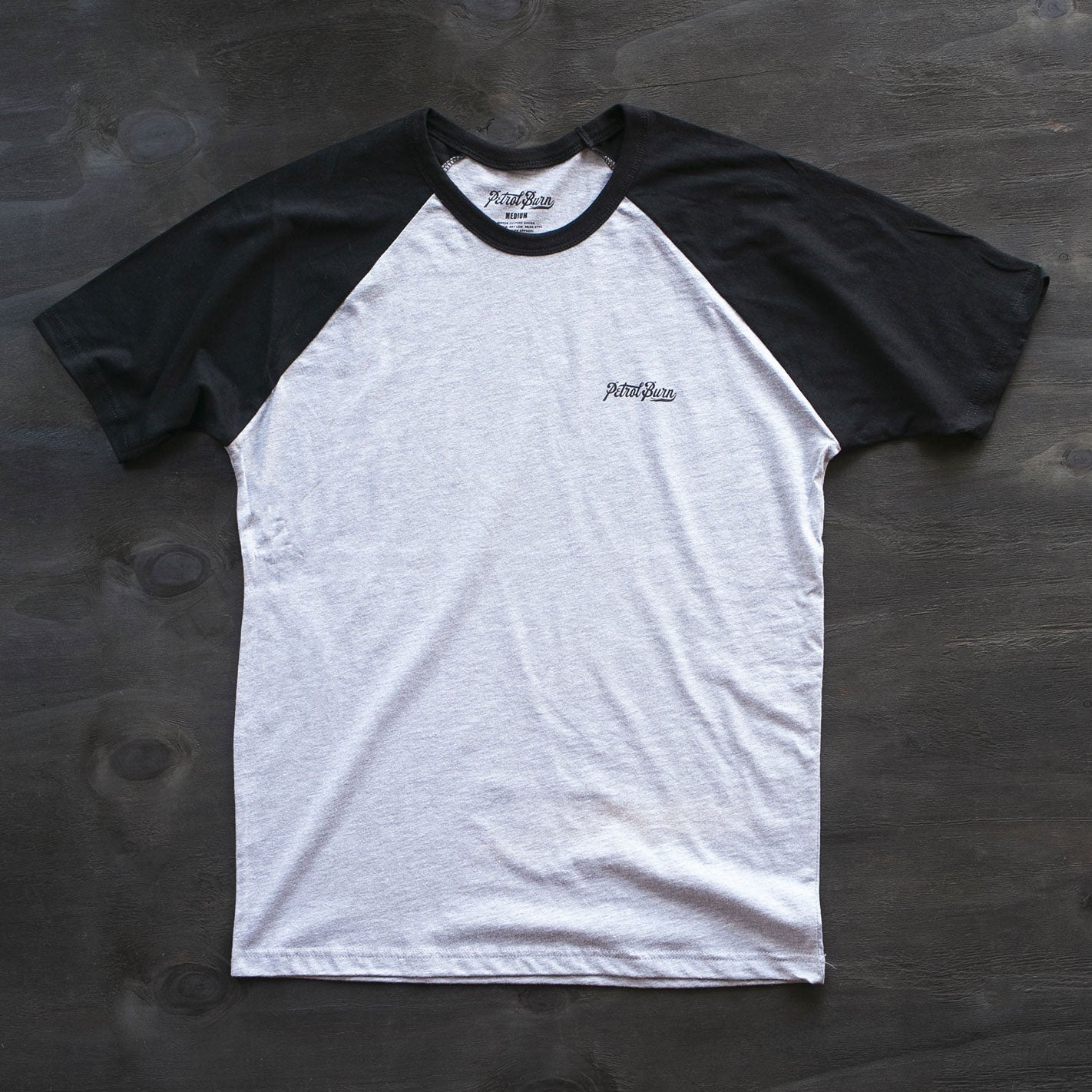 Burn Logo Raglan Tee