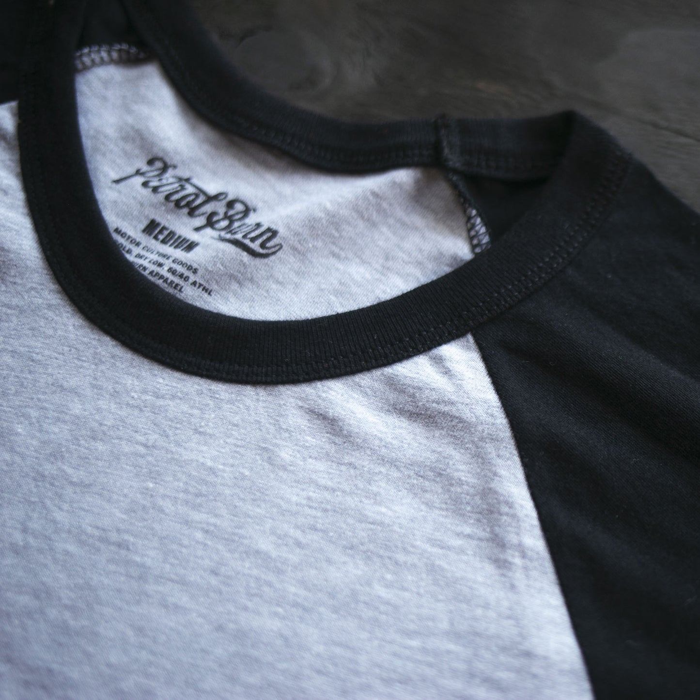 Burn Logo Raglan Tee