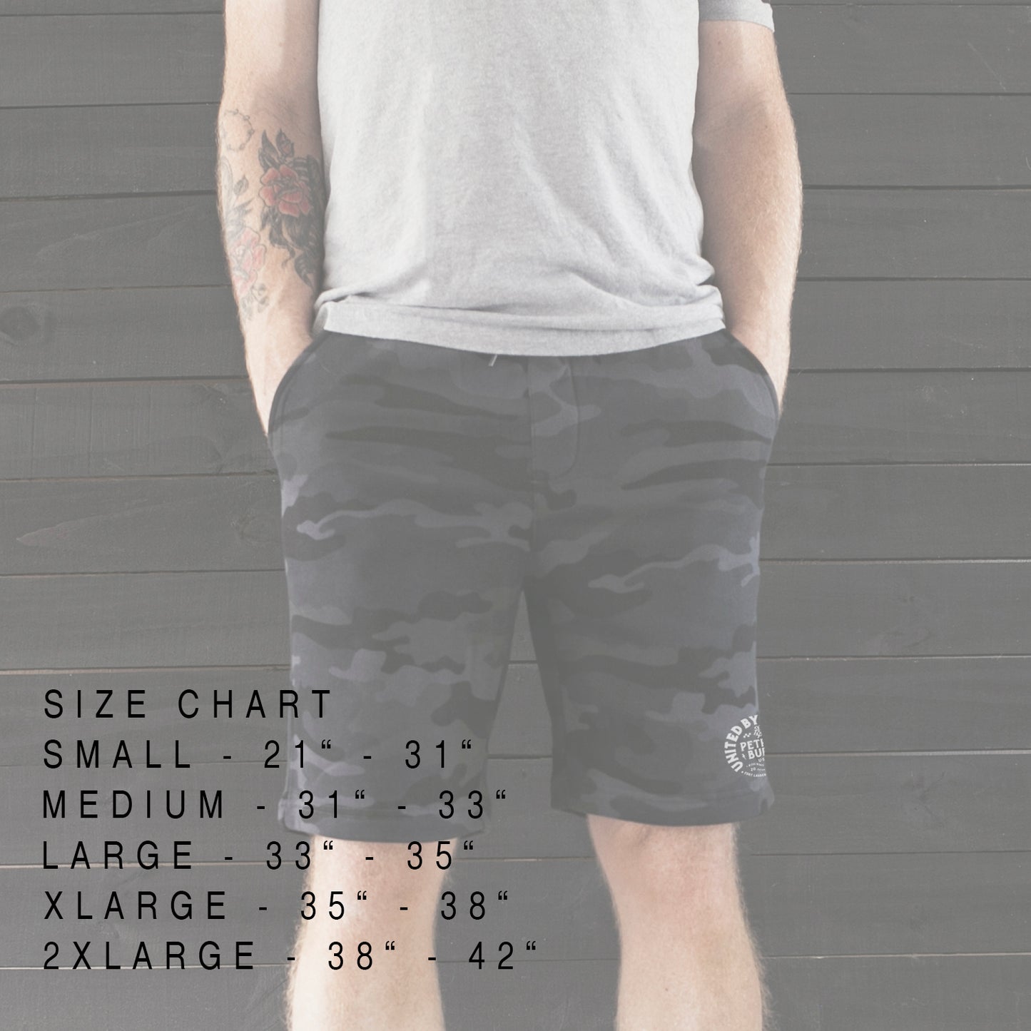 Black Camo Shorts
