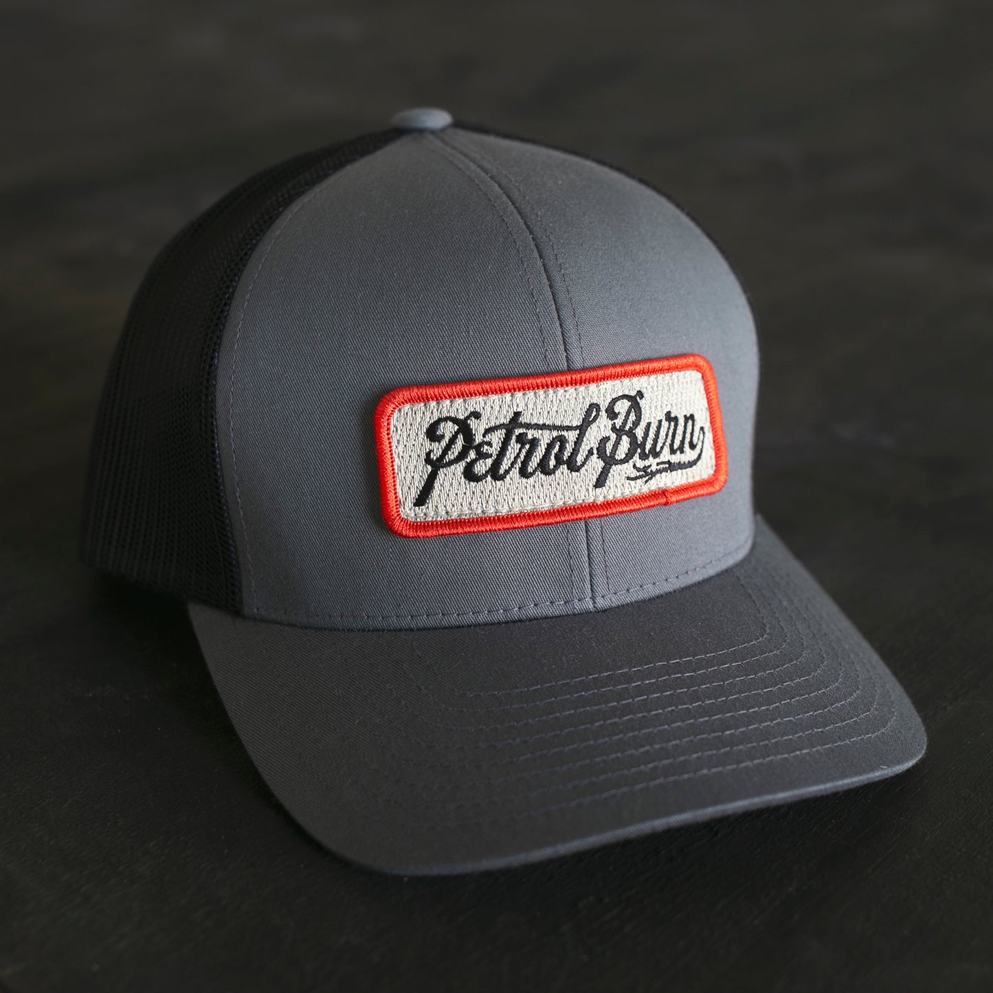Burn Logo Boxed Curved Bill