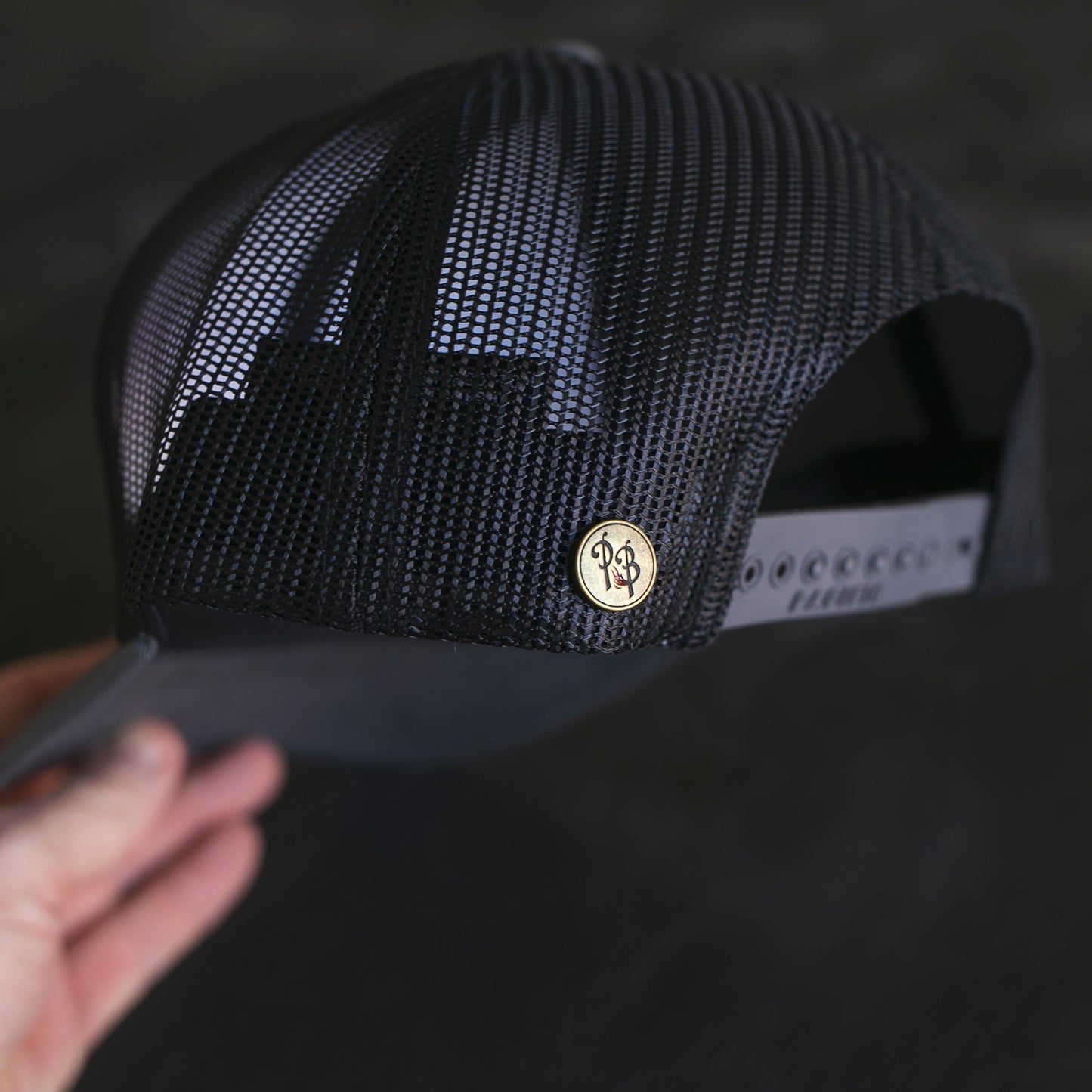 Burn Logo Boxed Curved Bill