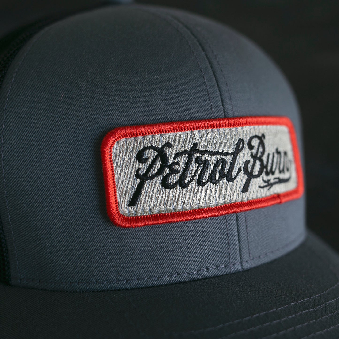 Burn Logo Boxed Curved Bill