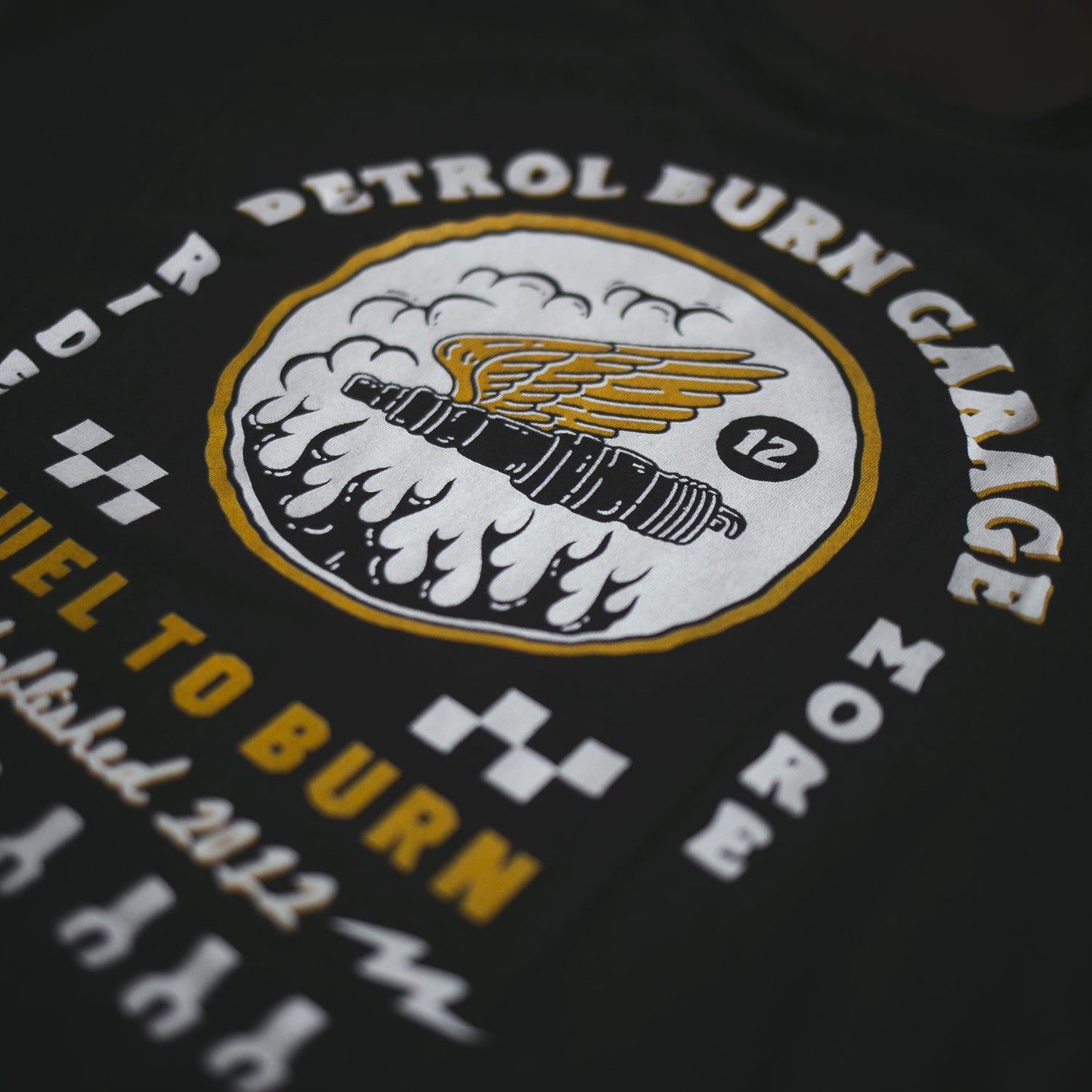 Petrol Burn Garage Dyed Long Sleeve