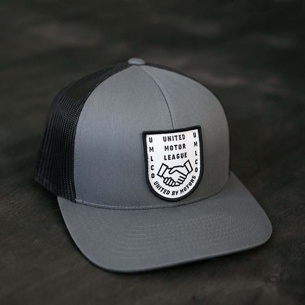 umlco gentlemans badge hat curved bill