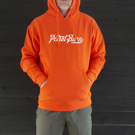 Burn Logo Pullover Orange