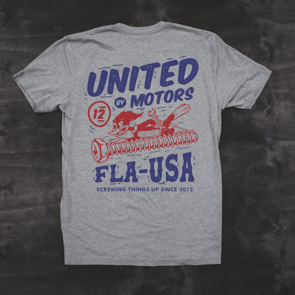 vintage inspired gasoline cartoon inspired tshirt