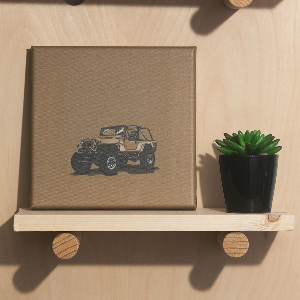Scrambler Canvas Print