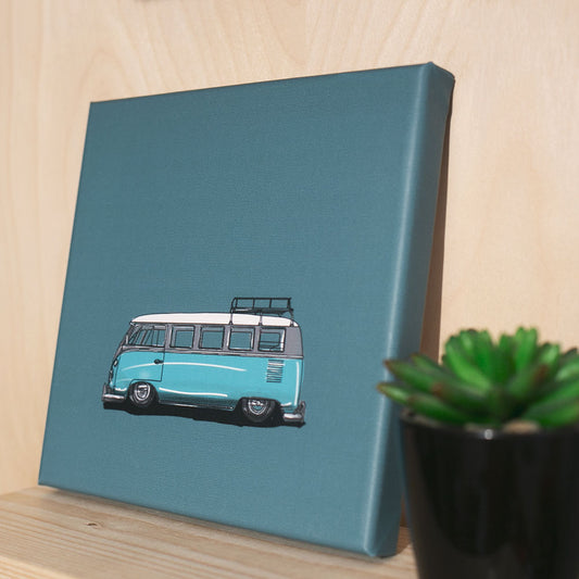 Speed Bus Canvas Print