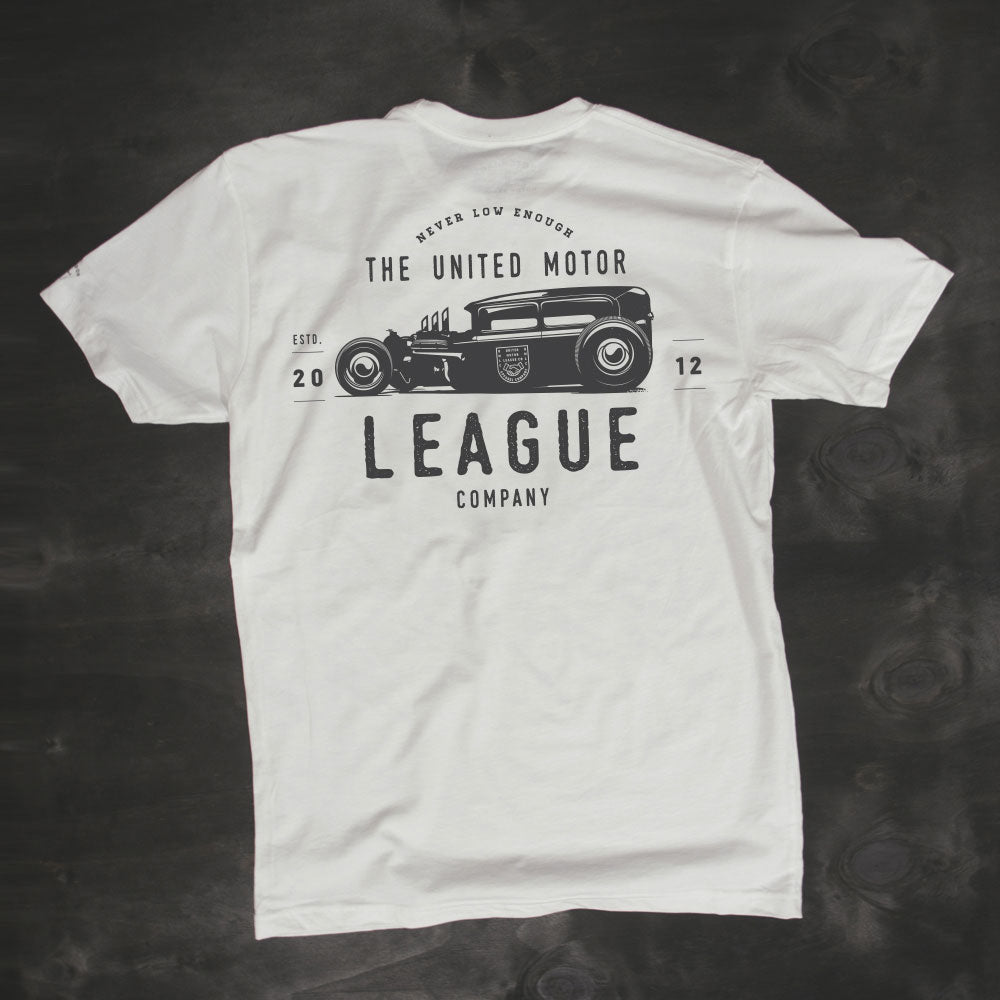 ford tudor hot rod lowrider men's t-shirt