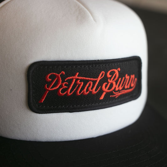 Burn Logo Padded Trucker