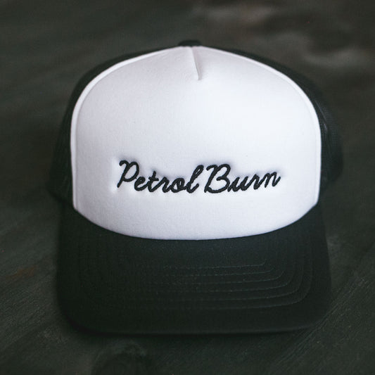 Script Logo 3D Curved Trucker