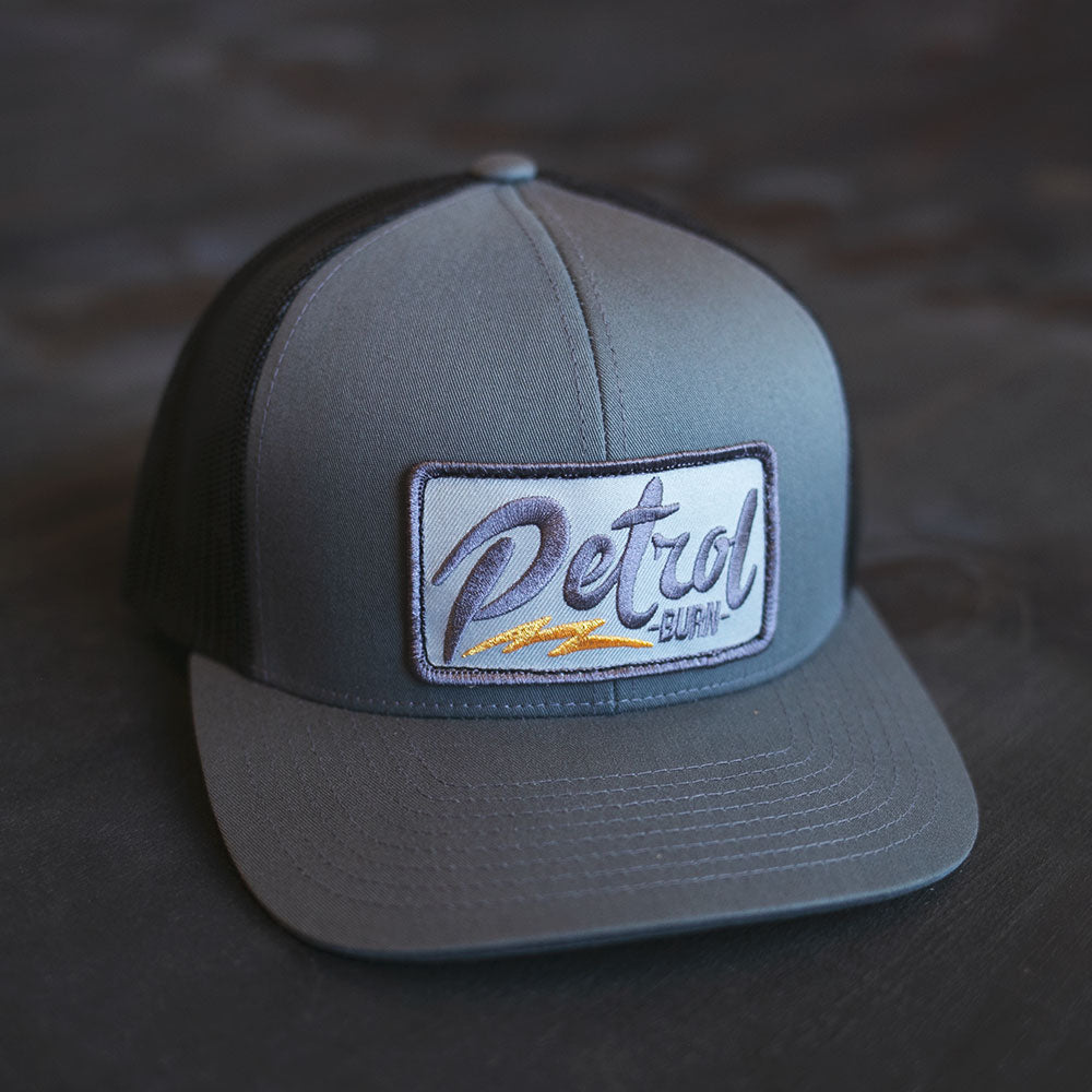 Petrol Bolt Logo Curved Bill