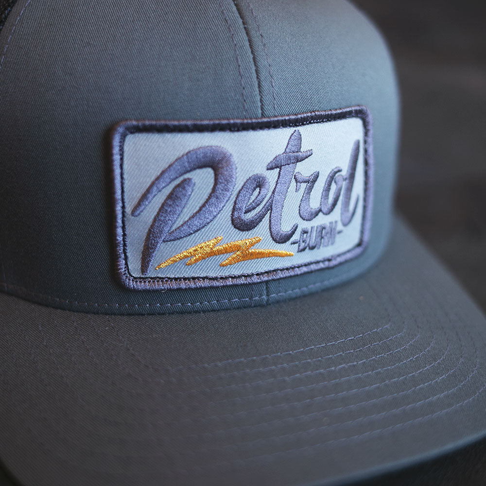 Petrol Bolt Logo Curved Bill