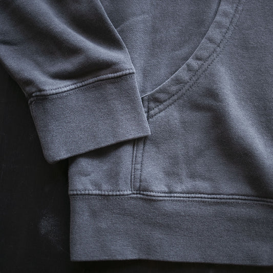 Burn Logo Garment Dyed Pullover