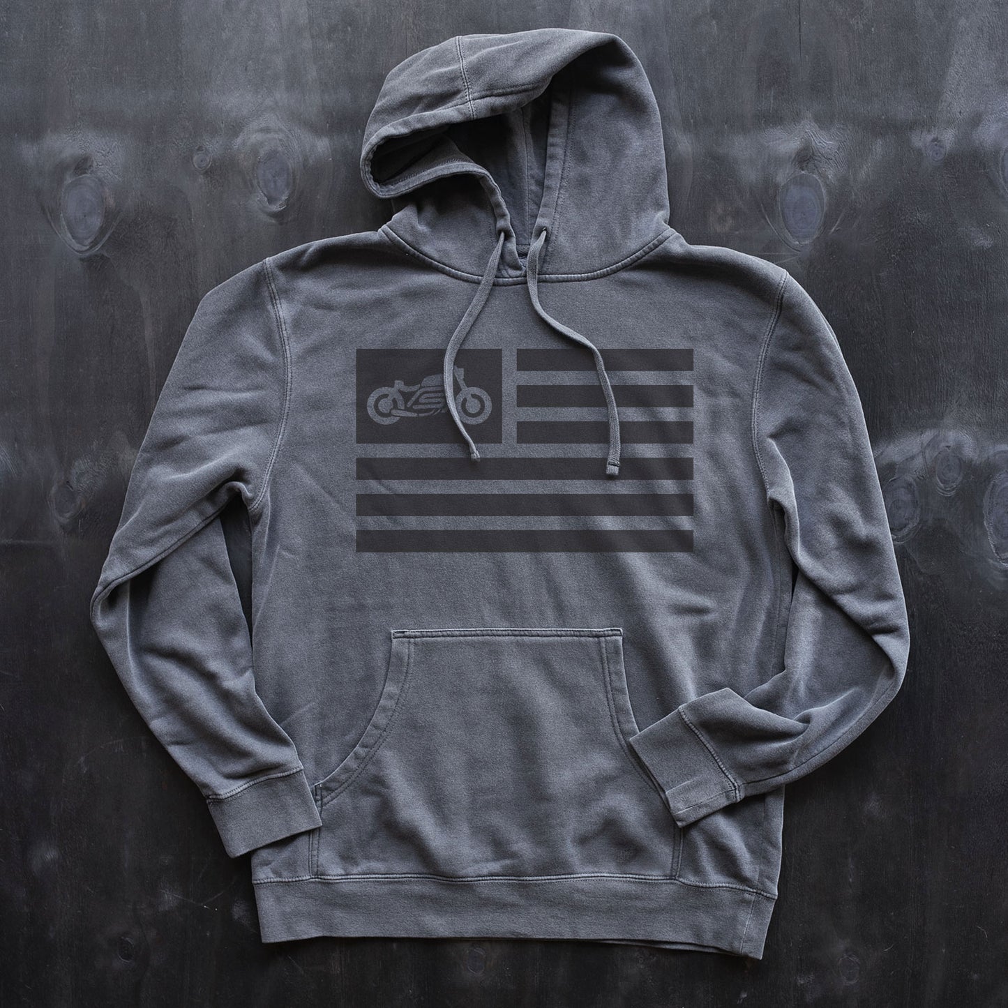 United Moto Garment Dyed Pullover