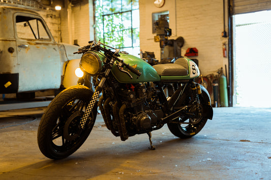 "Stick with it" Anthony Ashback's 1981 Honda CB750 Cafe Racer Build