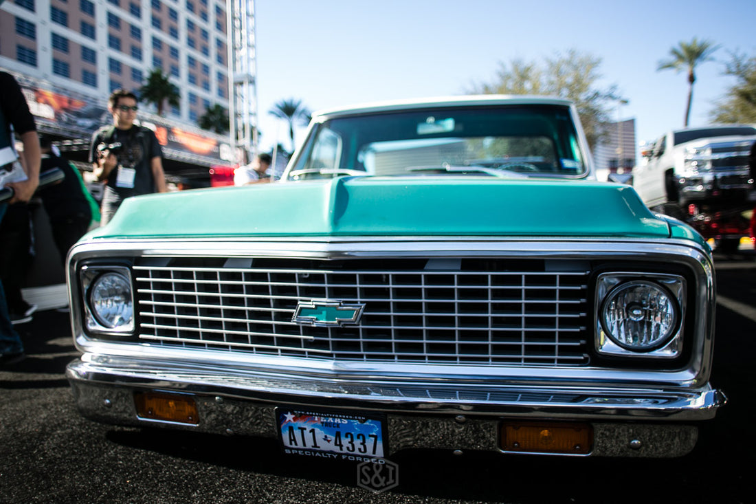 sema show 2016 c10 pickup truck