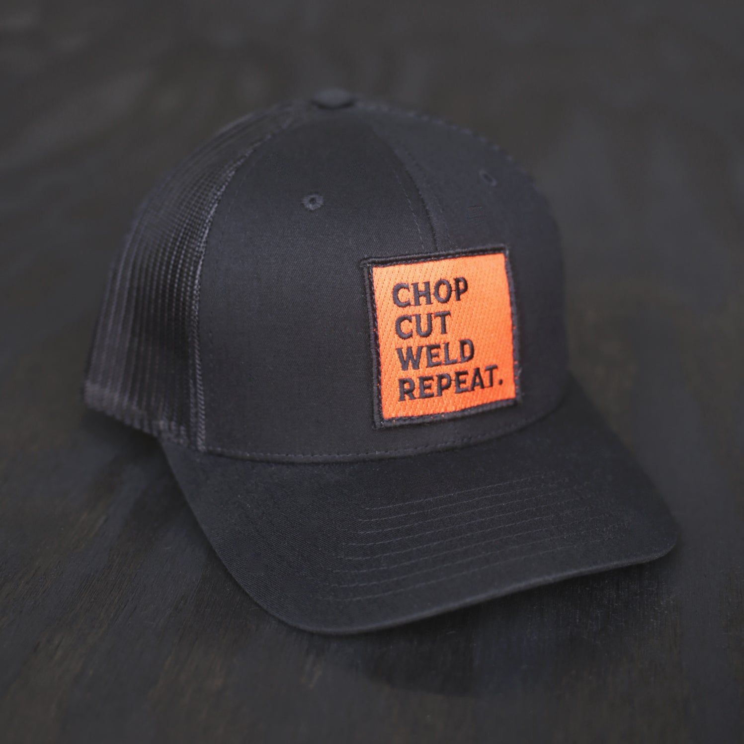 Chop Cut Weld Repeat Curved Bill