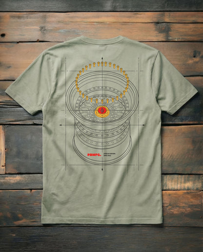RS The World Gray Distressed