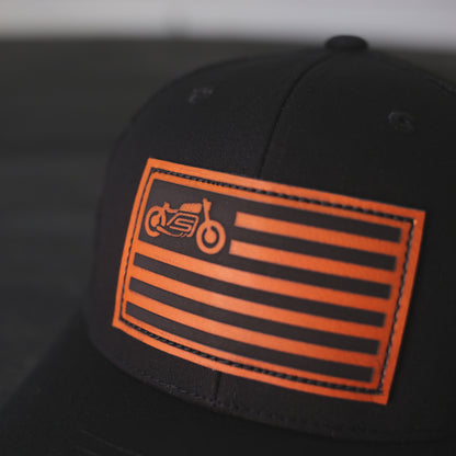 United Moto Flag Curved Bill
