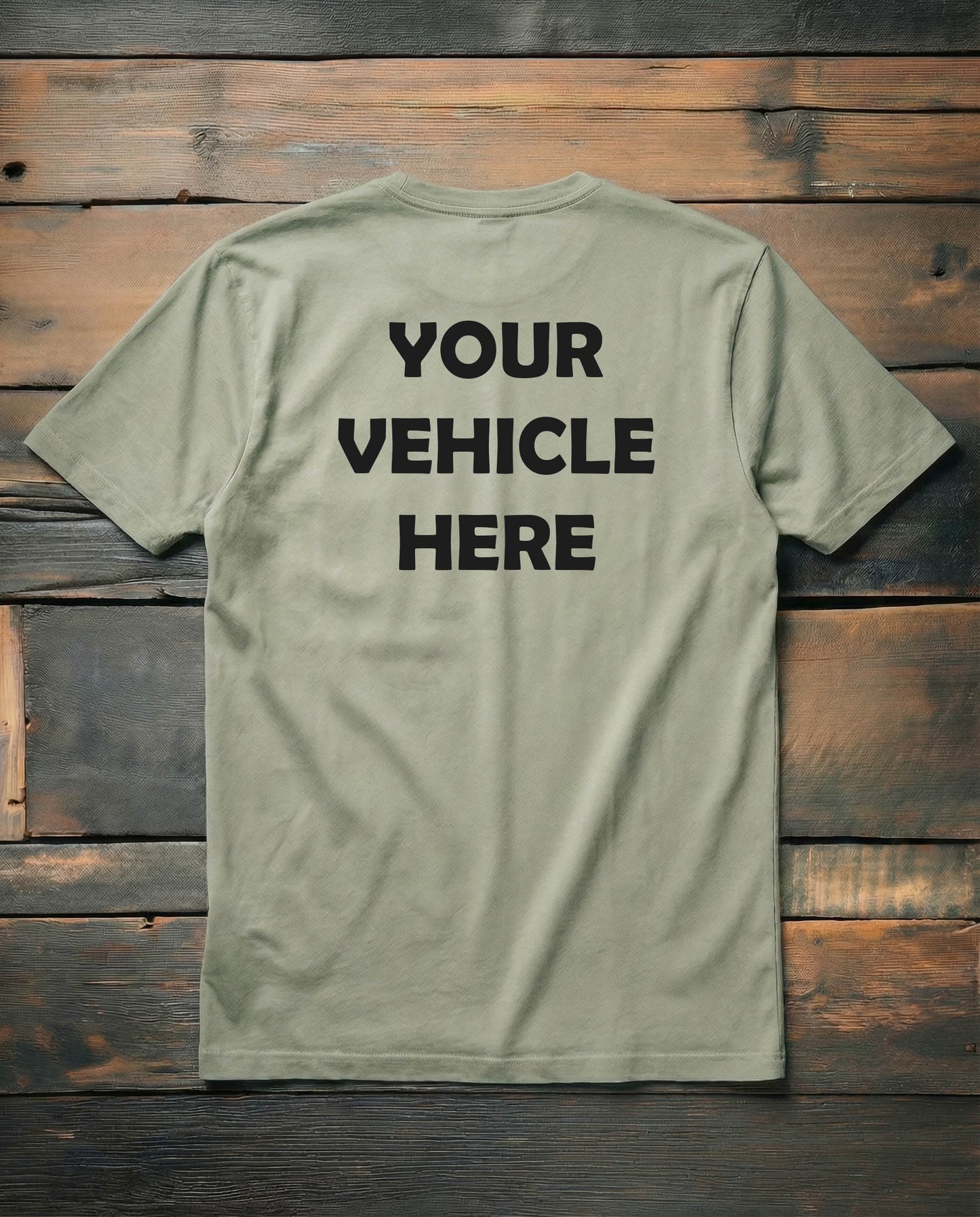 (6) Custom Tees with your Vehicle