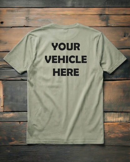 (6) Custom Tees with your Vehicle