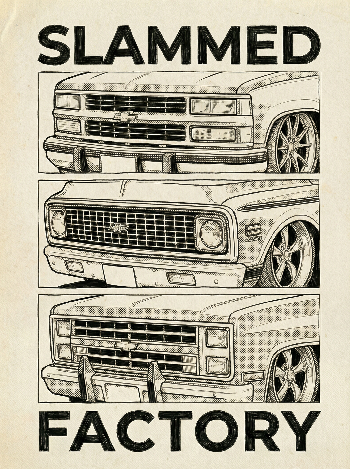 GM Bumpers Artwork / T-Shirt Design