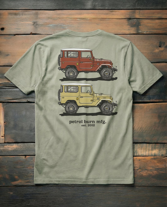 toyota fj40 truck mens tshirt