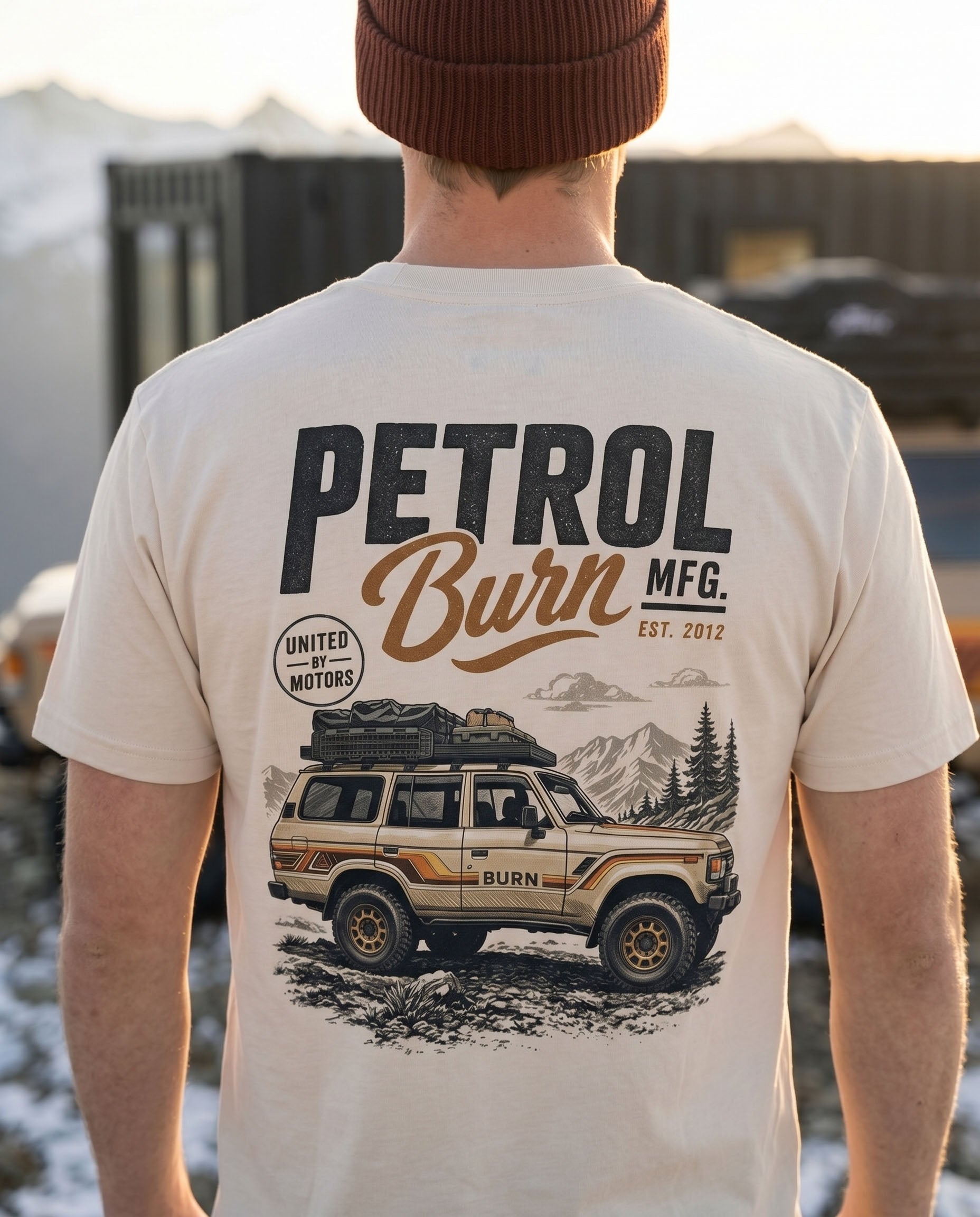 toyota fj60 overland tshirt