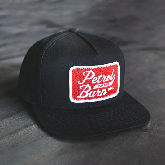 18-Year Logo Black Solid Back