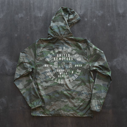 Light-Weight Camo Windbreaker