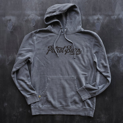 petrol burn burn logo moto lifestyle rider hoodie
