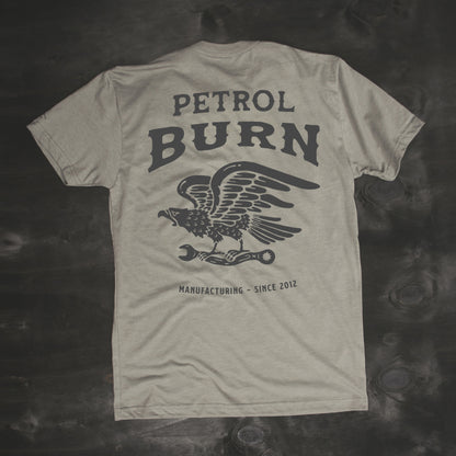 car truck auto bike moto cafe racer inspired logo t-shirt