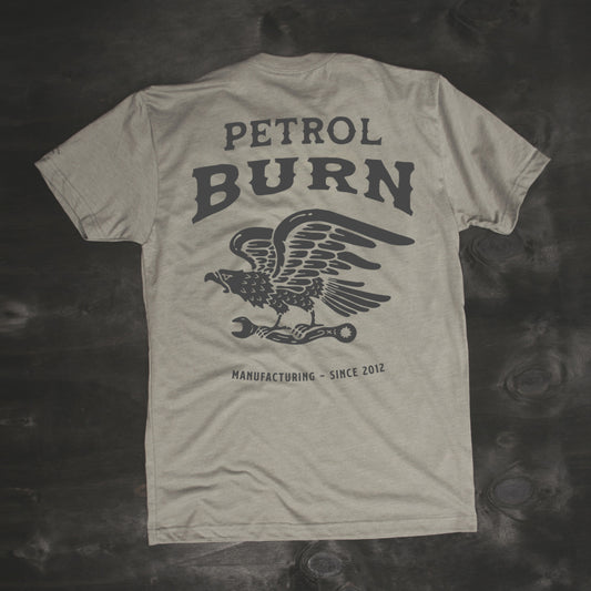 car truck auto bike moto cafe racer inspired logo t-shirt