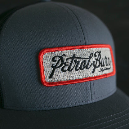 Burn Logo Boxed Curved Bill