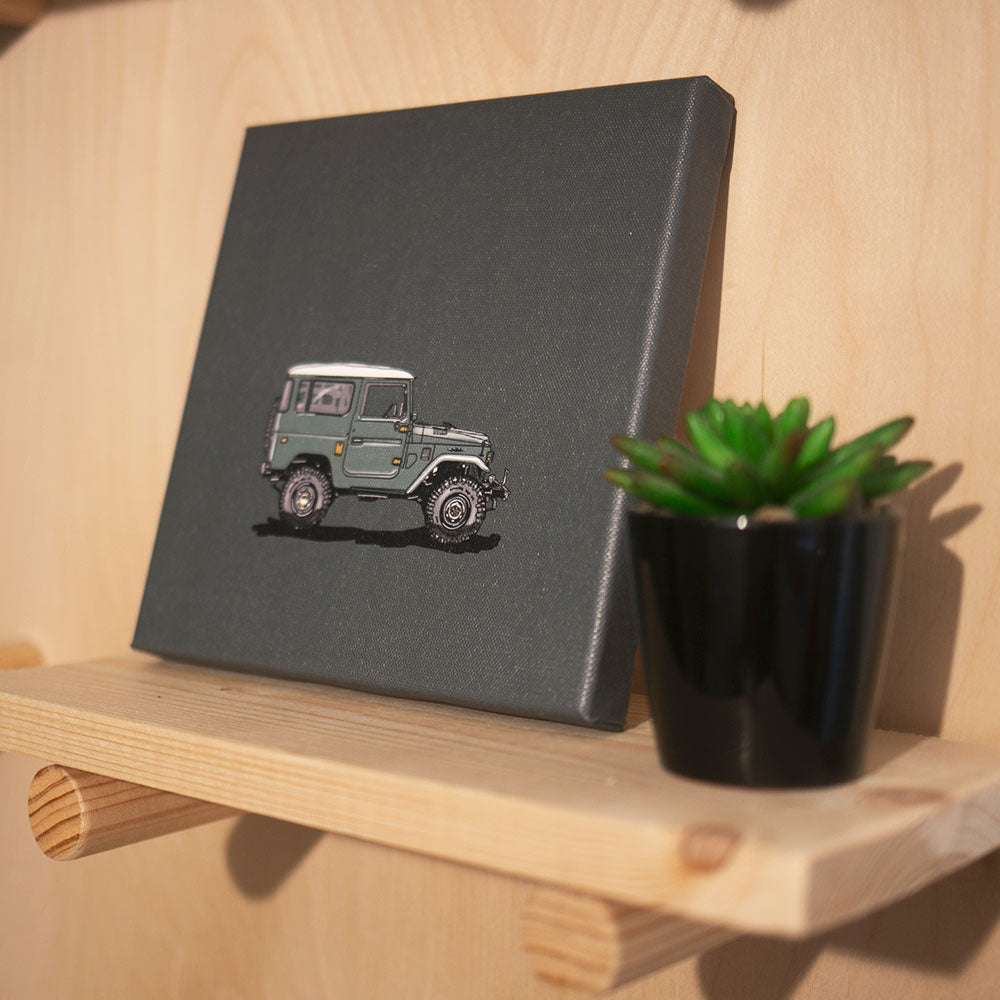 FJ40 Canvas Print