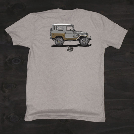 toyota land cruiser Fj40 custom mens tshirt