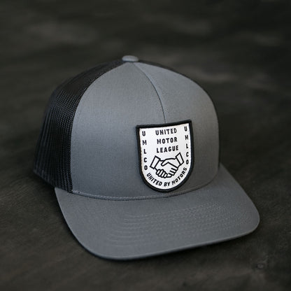 umlco gentlemans badge hat curved bill