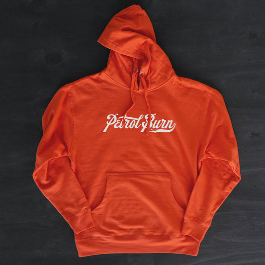 Burn Logo Pullover Orange