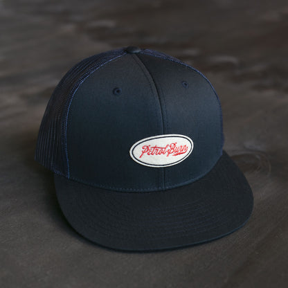 Retro Oval Trucker