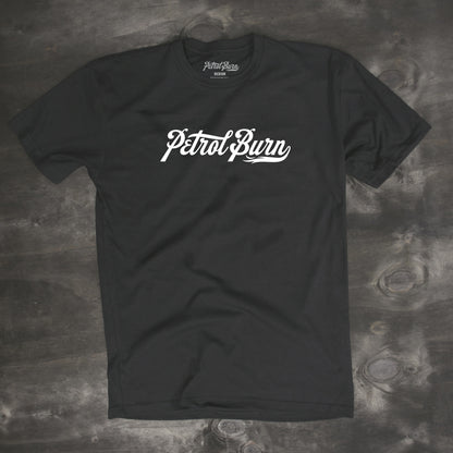 petrol burn logo gasoline culture lifestyle clothing