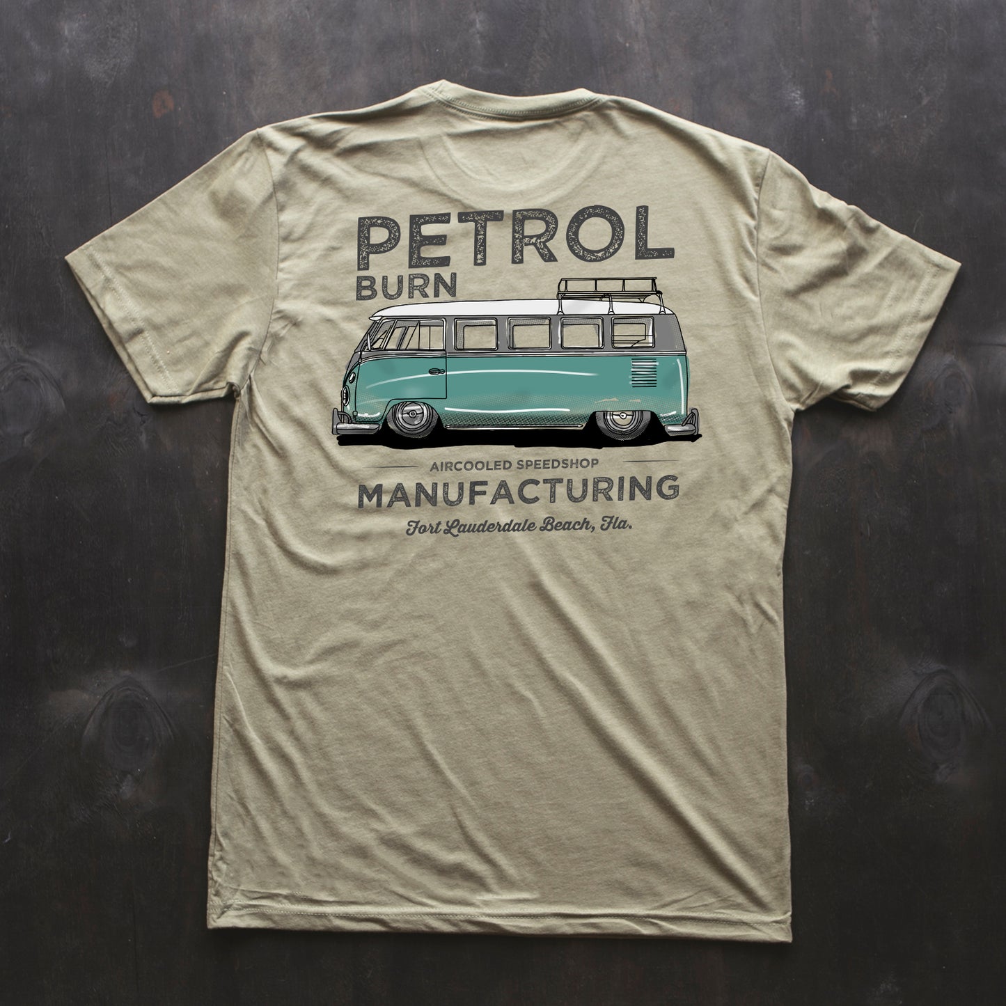 vintage vw bus westfalia camper mens tshirt