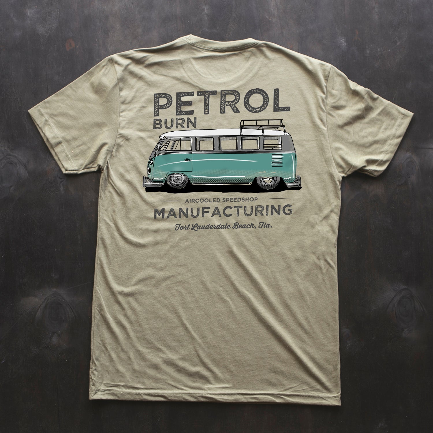 vintage vw bus westfalia camper mens tshirt