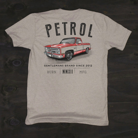 chevy square body c10 cten vintage pickup t-shirt
